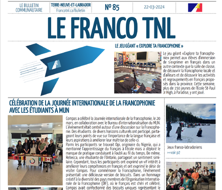 Bulletin Le Franco TNL 85